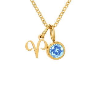 Collar Piedra del Zodiaco – Tu Signo en una Joya Natural