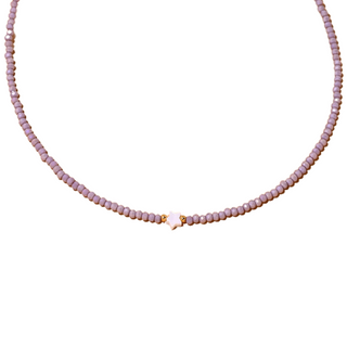 Collar de cuentas y estrella