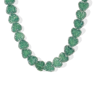 Colar de Gelatina de Corações – Edição Multicolorida