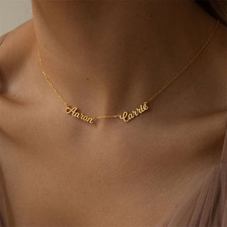 Collar personalizado oro