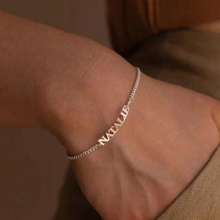 Pulsera Personalizada con circonita no