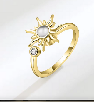 Anillo antiestres oro