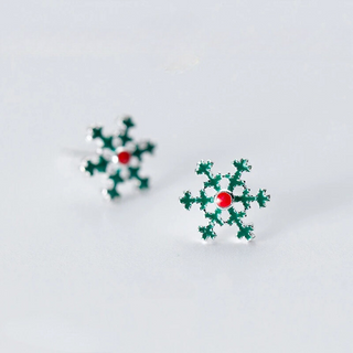 Pendientes Navideños Plata