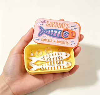 Mini Joyero de Viaje Portátil Diseño Lata