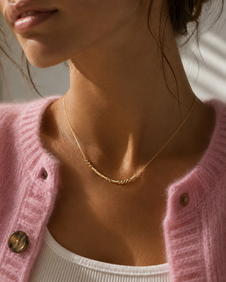 Collar Código Morse Personalizado – Mensaje Secreto