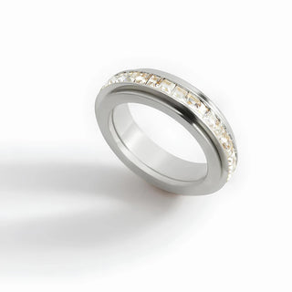 Anillo Giratorio Dorado Antiansiedad | Acero Inoxidable Premium