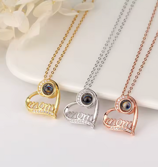 Collar regalo Día de la Madre oro rosa