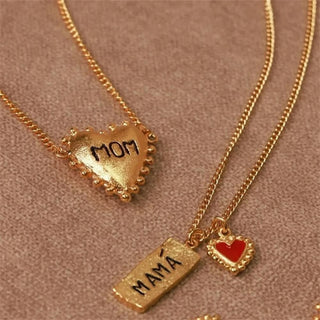 regalo para mamá collar acero inoxidable