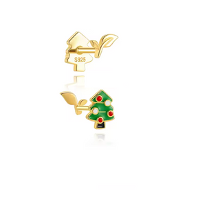 Pendientes Navideños y Minimalistas | Pendiente Reversible