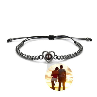 Pulsera con Foto Proyectable “Te Amo en 100 Idiomas” – Personalizada y Ajustable
