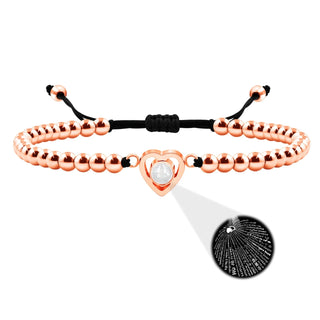 Pulsera con Foto Proyectable “Te Amo en 100 Idiomas” – Personalizada y Ajustable