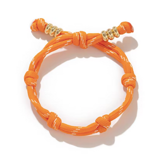 Pulsera con inicial de colores | Pulsera personalizada de cordón
