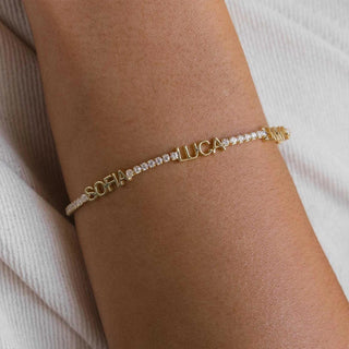 Pulsera personalizada con nombres – Lleva contigo a quienes más quieres