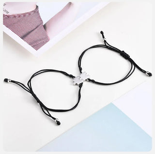 Pulsera puzzle personalizada – Acero inoxidable ajustable